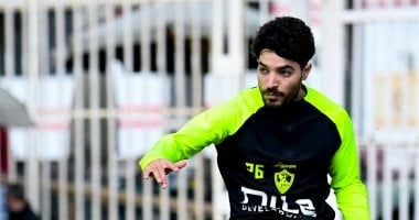 مهاب ياسر يشارك فى تدريبات حرس الحدود عقب رحيله عن الزمالك