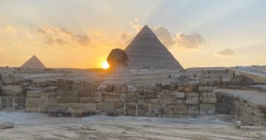 بدء التشغيل التجريبى لبوابات دخول الأهرامات من طريق الفيوم