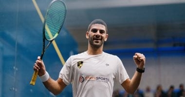 علي أبو العينين وصيفا لبطولة مانشستر المفتوحة للاسكواش