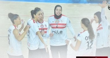 الزمالك يضرب موعدا مع الأنابيب الكيني في نصف نهائى أفريقيا لسيدات الطائرة