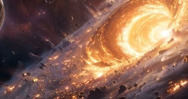 العلماء يكتشفون انفجار ثقب أسود فى مجرة بعيدة