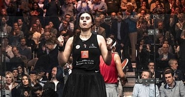 نور الشربينى تعادل رقم نيكول ديفيد بعد التتويج ببطولة العالم للاسكواش بـ8 ألقاب