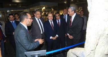 محافظو كفر الشيخ والغربية والدقهلية يتفقدون متحف الآثار.. فيديو