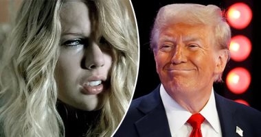 ترامب ساخرا من تايلور سويفت: قضت ليلة أصعب من فريق كنساس سيتى