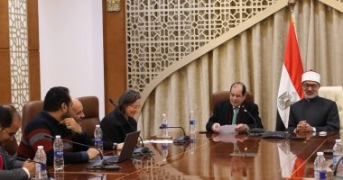 مفتي الجمهورية يستقبل وفدًا من الشركة المتحدة لتعزيز خدمات الإفتاء على تطبيق مصر قرآن كريم وقناة الناس