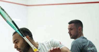 يوسف إبراهيم ويوسف سليمان يخوضان منافسات ربع نهائي بيتسبرج للاسكواش
