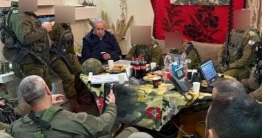 يديعوت أحرونوت: المجلس الوزارى المصغر تابع الضربات الأمريكية من قبو محصن