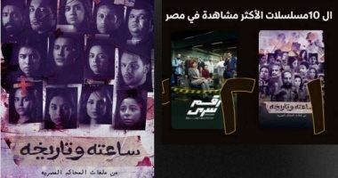 أرقام ضخمة ونجاحات كبيرة لـ ساعته وتاريخه وتصدر للمشاهدات على watch it