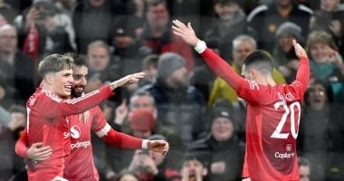 مباراة مانشستر يونايتد ضد فولهام تتجه للأشواط الإضافية بعد تعادل إيجابى 1-1