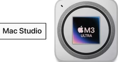 آبل تكشف عن جهاز Mac Studio الجديد بمعالج M3 Ultra.. أقوى شريحة فى سلسلة M