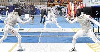 انطلاق اليوم الثاني لكأس العالم لسلاح الشيش بالعاصمة الإدارية الجديدة