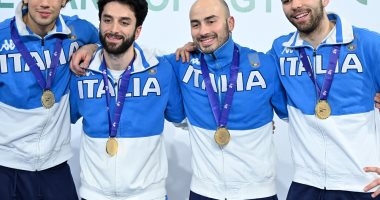 إيطاليا تفوز بذهبيتى الفرق للرجال والسيدات بكأس العالم لسلاح الشيش