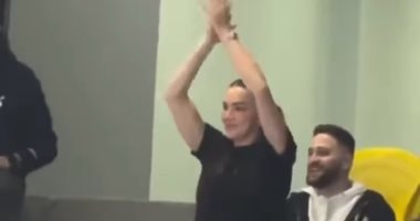 تاتيانا بوكان محترفة الأهلى تخطف الأنظار فى نصف نهائى دورى رجال الطائرة