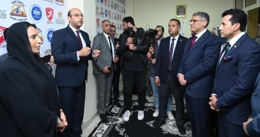 أشرف صبحي يتسلم شهادة الأيزو لمركز التنمية الشبابية بالشيخ زايد ويفتتح وحدة الجودة