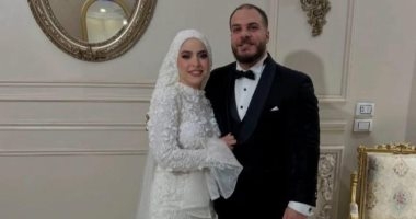 كريم كحلة بطل الأثقال يحتفل بزفافه علي بسمة عماد