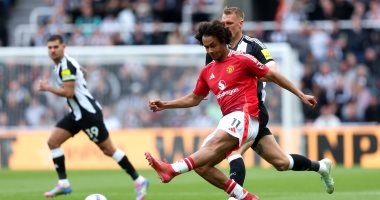 التعادل 1-1 يحسم شوط نيوكاسل يونايتد ضد مان يونايتد فى الدوري الإنجليزي