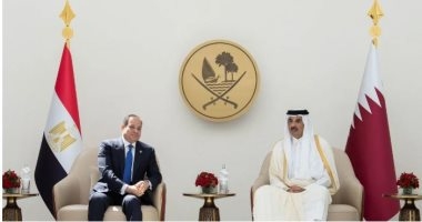 زيارة الرئيس السيسى تتصدر افتتاحيات الصحف القطرية