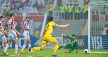 شوط سلبى بين ليون سيتي سيلورز ضد الشارقة فى نهائي أبطال آسيا 2