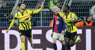 دورتموند ضد برشلونة.. جيراسى يسجل الهاتريك لبطل ألمانيا بخطأ قاتل (فيديو وصور)