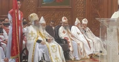 بدء قداس عيد القيامة فى كنائس الفيوم.. فيديو