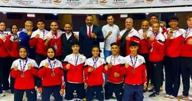 مصر تحصد 15 ميدالية فى البطولة الأفريقية للمواي تاي بليبيا