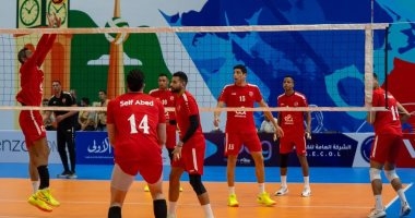 الأهلى يواجه بطل الكونغو فى بطولة أفريقيا لرجال الكرة الطائرة