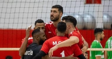 الأهلى يواجه الترجى التونسى فى نصف نهائى بطولة أفريقيا لرجال الكرة الطائرة