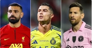 محمد صلاح ورونالدو وميسي في قائمة أعلى اللاعبين أجرًا على "إنستجرام"