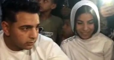 عقد قران ضحية نمر سيرك طنطا بعد شهر من الحادث.. فيديو