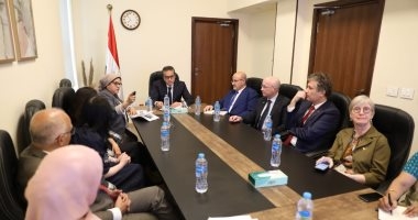 وزير الصحة يبحث مع وفد منظمة الصحة العالمية مستجدات مبادرة سرطان الأطفال