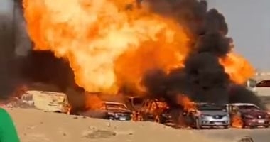 رئيس ناتجاس: السيطرة على انفجار خط غاز طريق الواحات وإغلاق محابس الغاز