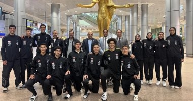 استقبال خاص لأبطال التايكوندو بعد حصد 8 ميداليات بكأس رئيس الاتحاد الدولى