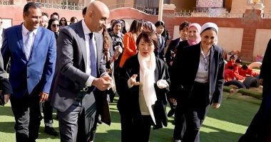 شاهد تفاصيل زيارة وزيرة التعليم اليابانية لمدارس مصرية يابانية وتكنولوجية