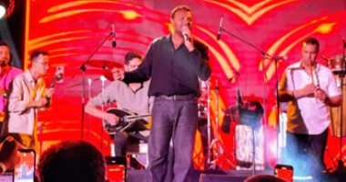 رامي صبري يتألق فى حفل فنى كبير بمدينتى