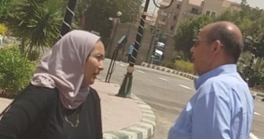 وصول جثمان زوجة محمد مصطفى شردى لمسجد الشرطة