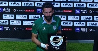 كريم الديب رجل مباراة الاتحاد السكندرى وغزل المحلة فى دورى نايل