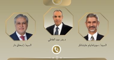 بدر عبد العاطي يجري اتصالين هاتفيين مع وزيرى خارجية الهند وباكستان