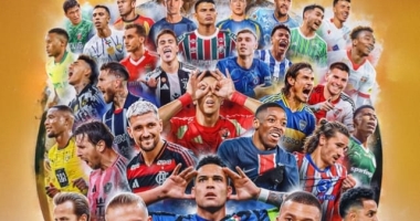 إمام عاشور بجوار ميسى ومبابى على بوستر كأس العالم للأندية.. فيديو