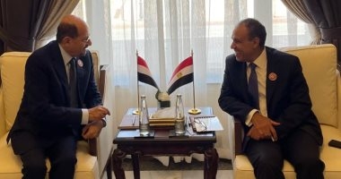 وزير الخارجية يلتقى نظيره اليمنى شائع محسن الزندانى فى بغداد