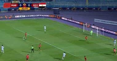 شوط أول سلبى بين مصر والمغرب فى نصف نهائى كأس أفريقيا للشباب