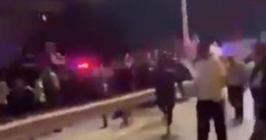 الميليشيات المسلحة فى طرابلس تطلق الرصاص على متظاهرين يطالبون بإسقاط الدبيبة.. فيديو
