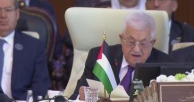 الرئيس الفلسطينى: يجب عقد مؤتمر دولى بالقاهرة لتمويل خطة إعادة الإعمار