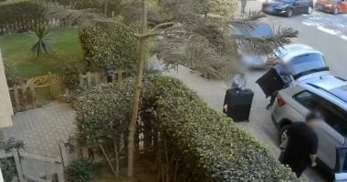 فيديو يكشف اللحظات الحاسمة في واقعة سرقة فيلا نوال الدجوي.. حقائب غامضة