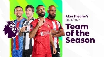 محمد صلاح يتصدر التشكيل المثالي الرسمي للدوري الإنجليزي في موسم 2024-25