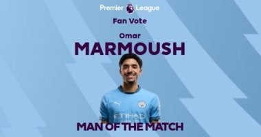 عمر مرموش أفضل لاعب فى مباراة مان سيتي ضد بورنموث بالدوري الإنجليزي