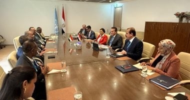 الدكتور خالد عبد الغفار يلتقى وزير الصحة السودانى لبحث أوجه التعاون المشترك