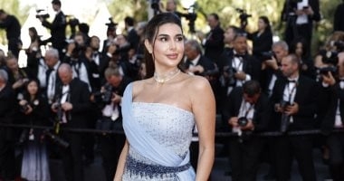ياسمين صبرى فى العرض الخاص لفيلم the history of sound بمهرجان كان السينمائى