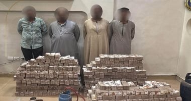 ضبط 4 أشخاص بتهمة التنقيب عن الذهب بأسوان وبحوزتهم سبائك بـ77 مليون جنيه