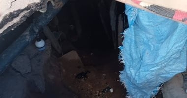 حفرة عميقة ونفق 9 أمتار داخل تشير للتنقيب عن الآثار داخل قصر ثقافة الأقصر