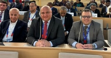 انسحاب الوفد النقابي المصرى من مؤتمر العمل الدولى أثناء كلمة مندوب إسرائيل